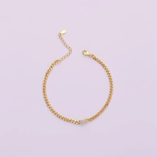 Diamond Cuban Chain Bracelet