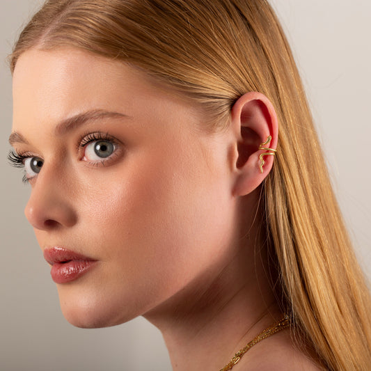 Snake Climber Earrings