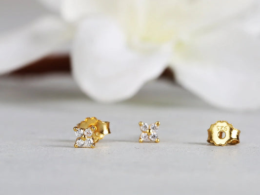 Flower Stud Earrings