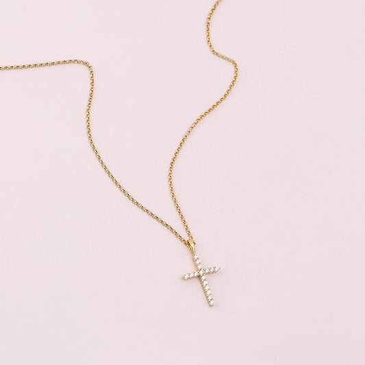 Cross Charm Necklace