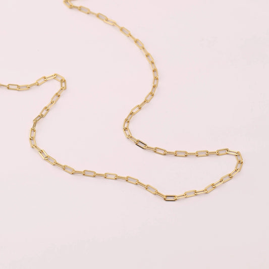 Paper Clip Chain Necklace