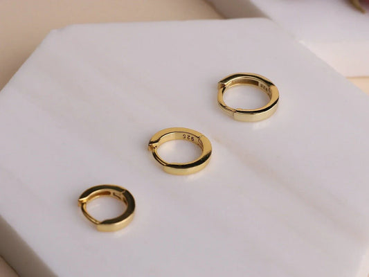 Classic Simple Huggie Hoop Earrings