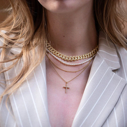 Cross Charm Necklace