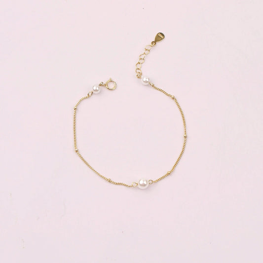 Pearl Satellite Bracelet