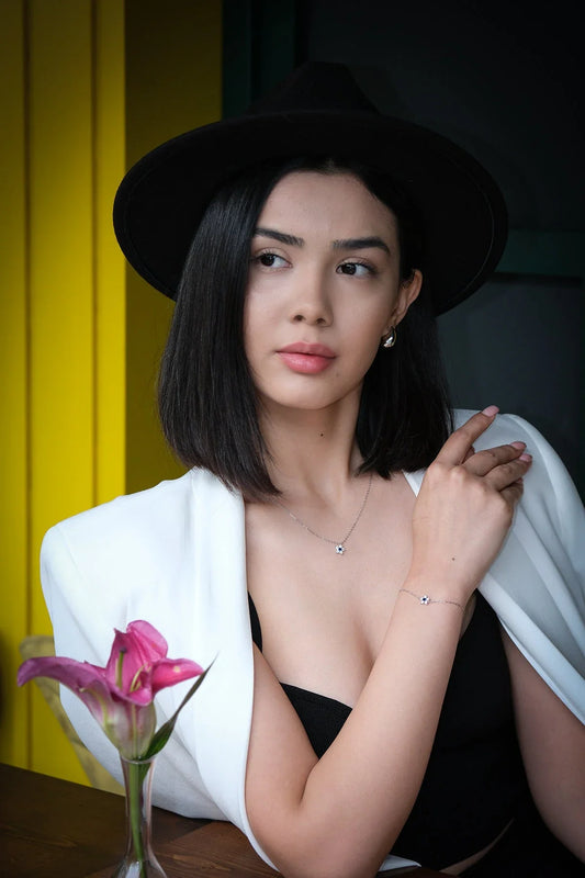 Flower Charm Necklace