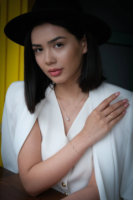 Pearl Satellite Bracelet